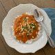 A bowl of Instant Pot African Chicken and Peanut Stew