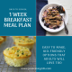 1-Week Breakfast Meal Plan